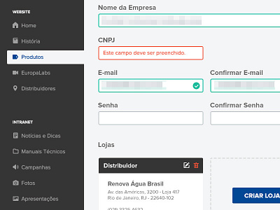 CMS Platform admin cms management platform ui ux web website