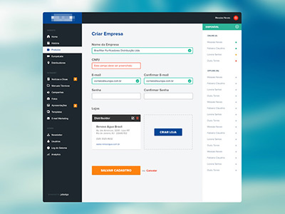 CMS Platform admin cms management platform ui ux web website