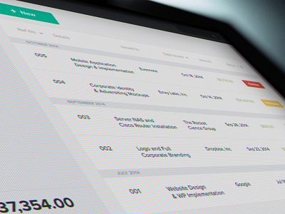 Invoice Dashboard v2 assembly dashboard first invoice invoicerio mobile responsive ui ux