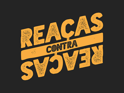 Reaças Contra Reaças (Reactionists Versus Reactionists) brand branding campaign identity logo movement politics social visual