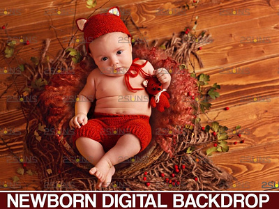 Newborn backdrop & Baby autumn backdrop, Photoshop overlay by 2SUNS on  Dribbble