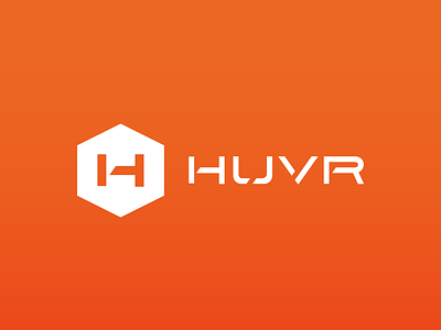 HUVR Identity branding drone h hexagon huvr identity logo mark safety style guide