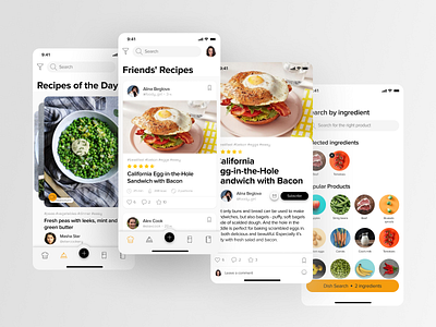 Culinary social network app