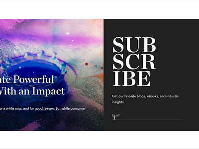 Subscribed blog blog posts form design insights interaction newsletter notification sign up form subscribe subscription ui web design website