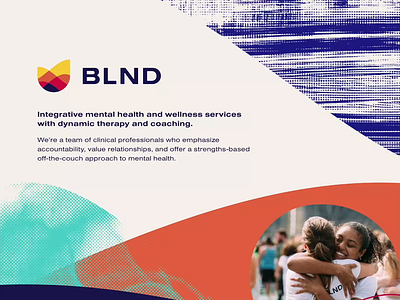 BLND Health Launch css grid front-end development image grid interaction parallax texture web design website website design website development