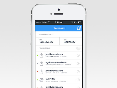 Bitcoin mobile wallet app