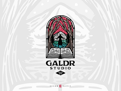 Galdr Studio branding developing dusan klepic fantasy game gaming logo magic rpg studio tools