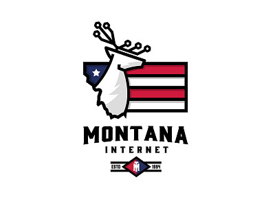 Montana Internet deer dusan klepic elk fiber optics flag flat helena internet montana tech usa usb