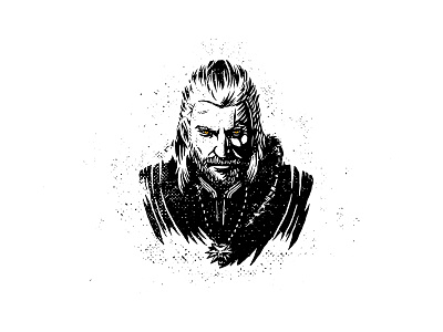 Geralt Of Rivia The Witcher dusan klepic fantasy game geralt of rivia hero hunter illustration mythology poland polish rpg slavic witcher
