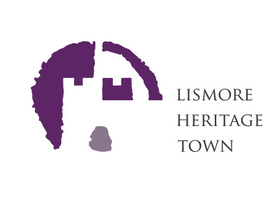 Lismore Heritage Town Logo branding business suite illustrator lismore heritage town logo logo design poster series print design promotional rebrand