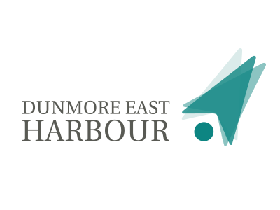 Dunmore East Harbour Logo arrow brand brand identity branding design dunmore east graphic harbor identity logo symbol typography