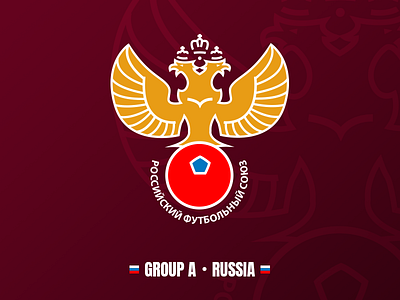 Russian Soccer Minimal Logo aleps fifa russia soccer world cup