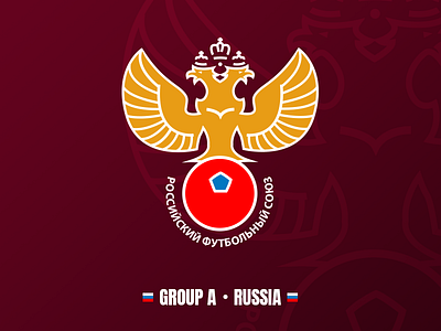 Russian Soccer Minimal Logo