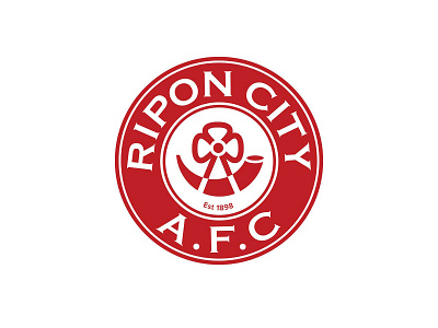 Ripon City AFC logo branding football football club logo logotype soccer soccer logo