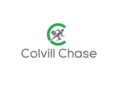 Colvill Chase logo branding business logo logotype recruitment recruitment agency