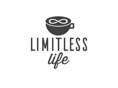 Limitless Life Coffee logo barista beverage branding caffine coffee coffee cup drink health logo logotype wellbeing