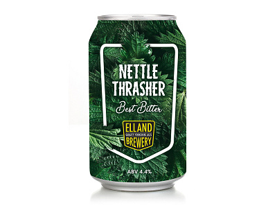 Nettle Thrasher beer rebranding branding graphic design packaging rebranding