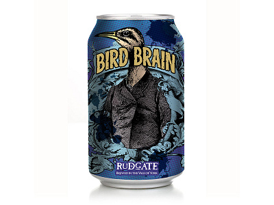 Bird Brain beer rebranding