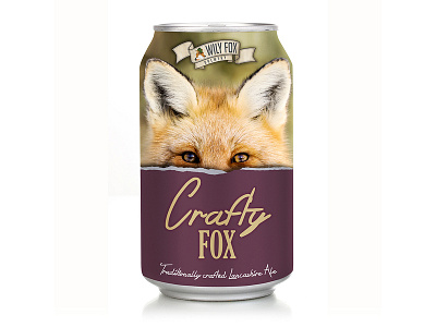 Crafty Fox beer rebranding branding graphic design packaging rebranding