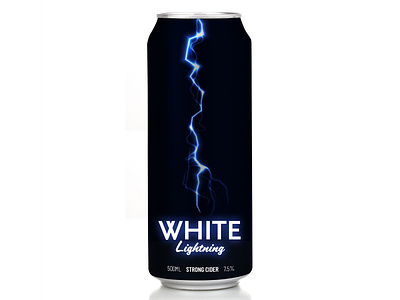 White Lightning cider redesign