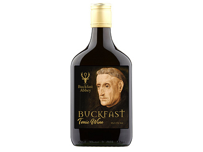 Buckfast Tonic Wine redesign alcohol beer branding design drink graphic design packaging rebranding wine wine bottle