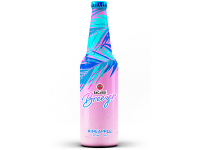 Bacardi Breezer redesign