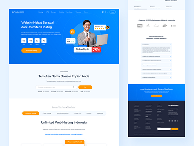 Niagahoster - Homepage Redesign
