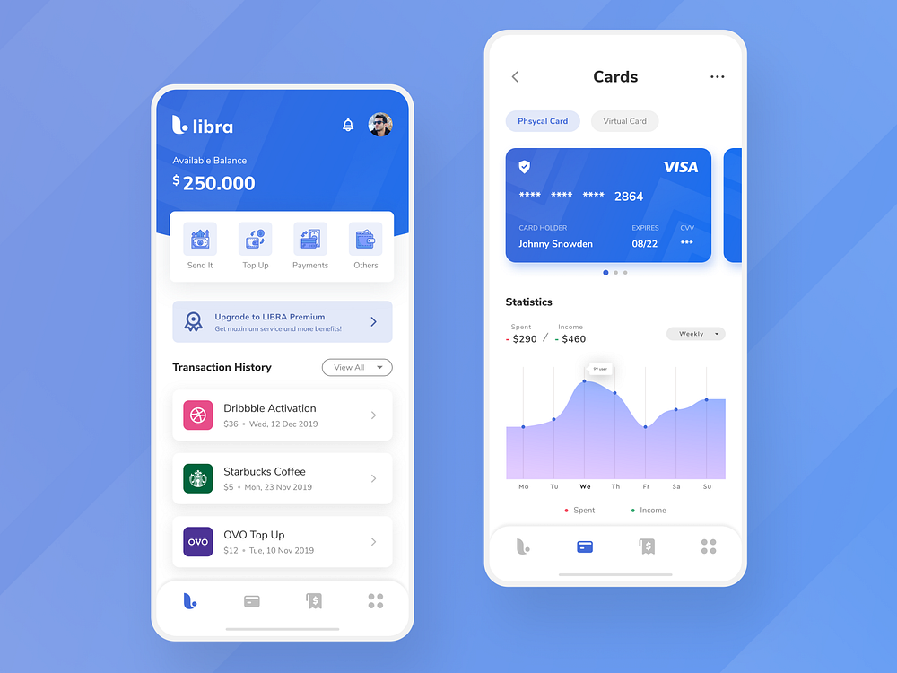 Banking App - Concept by Sasongko Budhi R on Dribbble