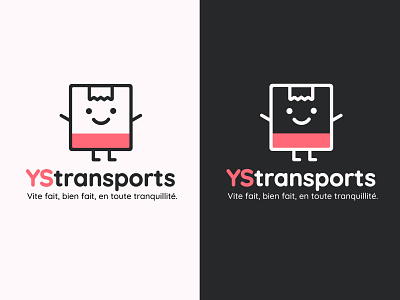 YS transports branding design illustration logo minimal vector