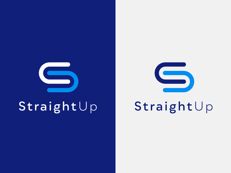 Clean Logo Design For An Auckland Software Business blue blue logo brand design brand identity branding clean company branding flat identity branding logo logo design logo design concept logo designer logotype minimal s logo software company software logo tech logo u logo