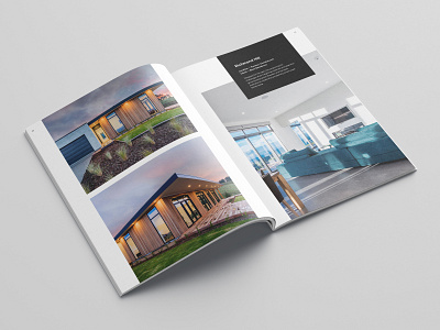 Company Profile Brochure Design for a Construction Company