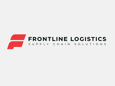 F and L Logo Design for a Logistics Company