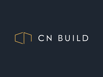 Professional Construction Building Logo builders building clean construction construction logo gold modern modern logo navy stationery ui ux