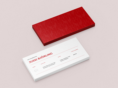 Event Ticket Design brochuredesign event eventdesign flyer minimal red redflyer redticket ticketdesign