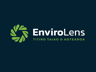 Logo Design for an Environmental Company camera camera icon camera logo eco eco logo environment green and blue lens logo design negative space negative space logo