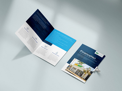 Bifold Brochure Design for a Finance Company bifold brochure bifold brochure design bifold design bifold layout blue brochure brochure design brochure layout finance finance bifold finance brochure