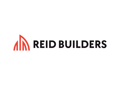 New Zealand Building and Construction Company Logo building logo construction logo red and black red and black logo