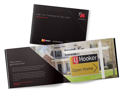 Brochure Design Layout agency booklet brochure clean graphic design layout magazine mockup page layout print real estate simple