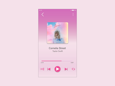 Daily UI #009 app dailyui design musicplayer ui ux