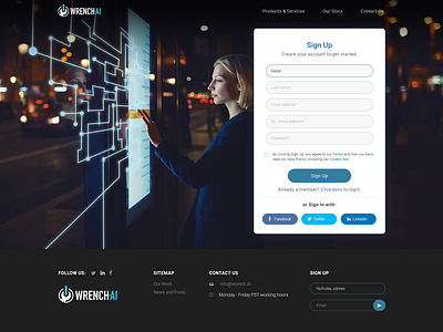 WRENCH AI PreLogin agency bussines creative seo services webdevelopment wordpress wordpress development