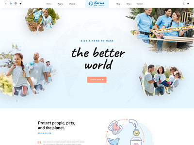 KARMA PRO - Non Profit design gallery seo webdevelopment wordpress wordpress development wordpress theme