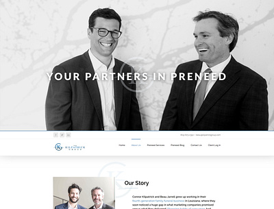 Kilpatrick Group business webdevelopment wordpress wordpress design wordpress development