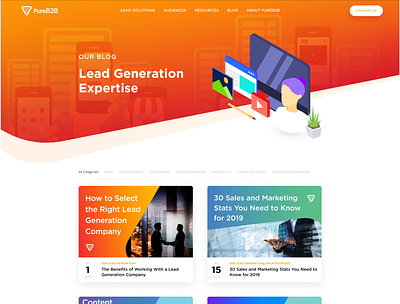 Pure B2B - Blog agency blog business portfolio seo services webdevelopment wordpress wordpress design wordpress development