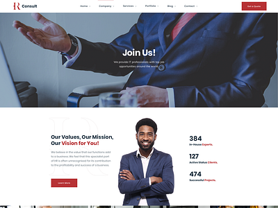 HR Consult WordPress Theme