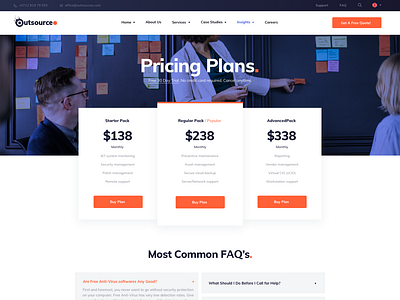 Outsourceo - Pricing Plans