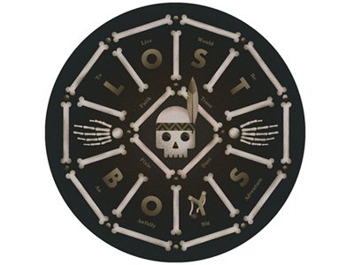 Lost Boys animation bones futura illustration lost boys skull texture