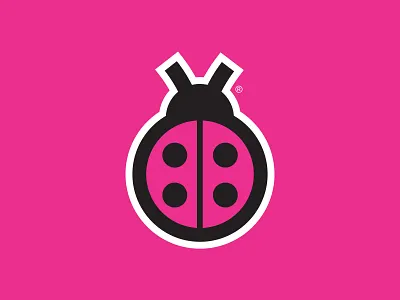 Ladybug Logo branding bug bugs ladybug logo logodesign logos