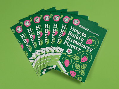 How to Build build flowers instructions leaves planter print design step by step strawberries strawberry