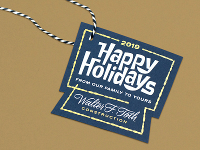 Letterpress Holiday Gift Tags