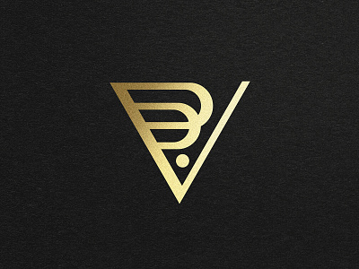 B. Valkyrie Logo art deco brand identity branding branding and identity gold gold foil identity logo logodesign logos monogram